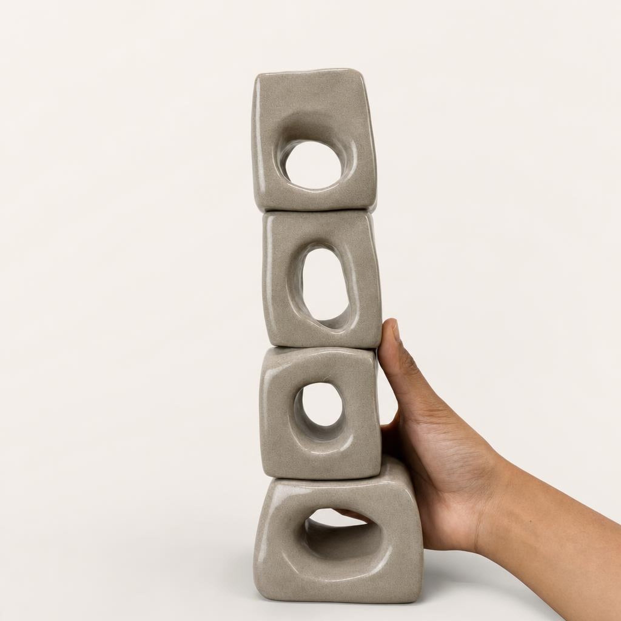 Candle Holder 50 - studio photograph, handmade in Abu Dhabi