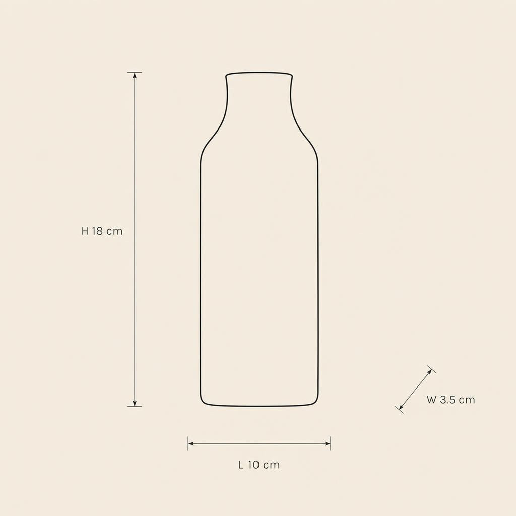 Candle Holder 51 - technical illustration with dimensions