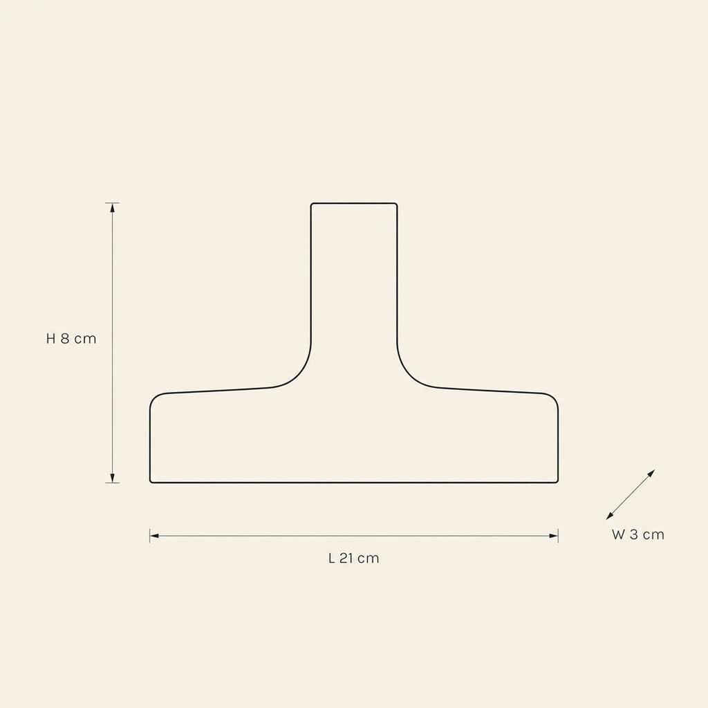 Candle Holder 54 - technical illustration with dimensions