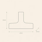 Candle Holder 54 - technical illustration with dimensions