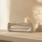 Candle Holder 54 - lifestyle scene, handmade in Abu Dhabi