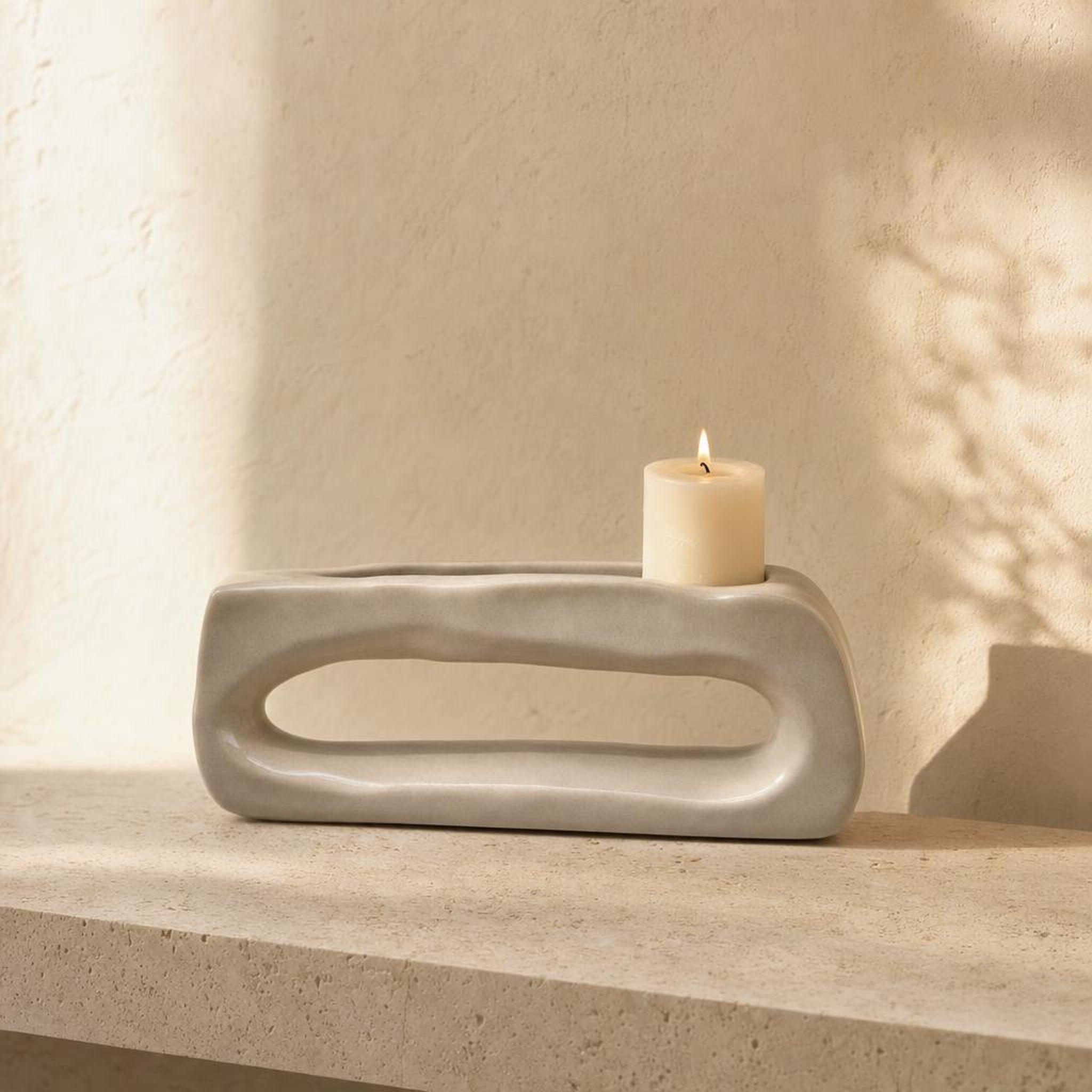 Candle Holder 54 - lifestyle scene, handmade in Abu Dhabi