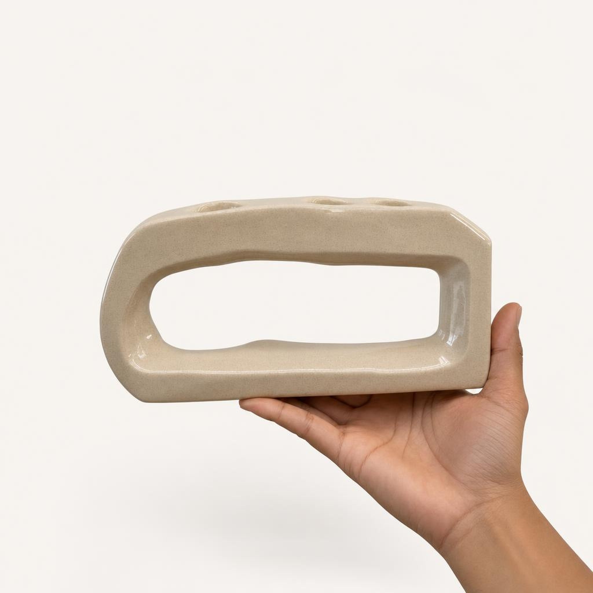 Candle Holder 55 - studio photograph, handmade in Abu Dhabi