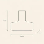 Candle Holder 55 - technical illustration with dimensions