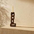 Candle Holder 56 - lifestyle scene, handmade in Abu Dhabi