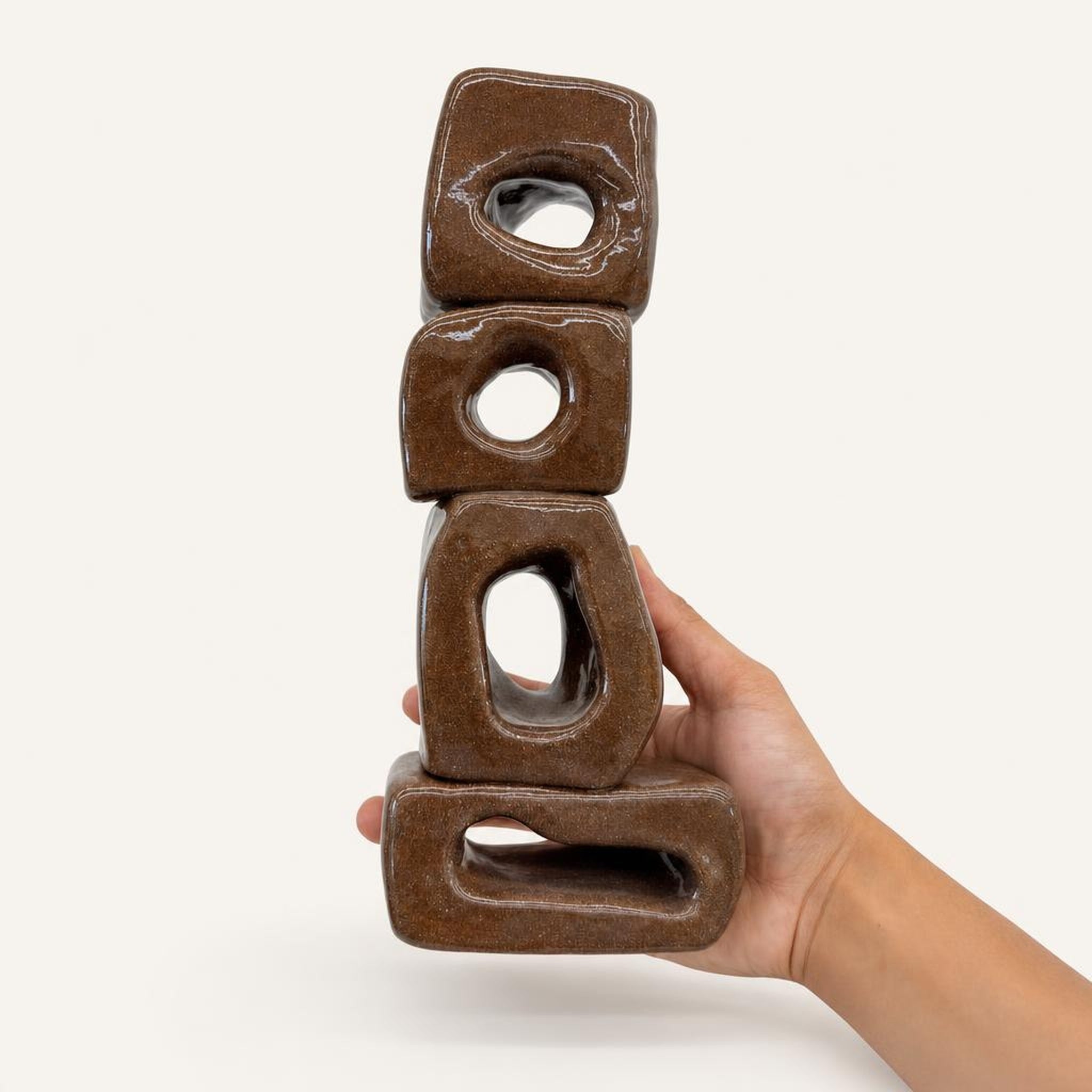 Candle Holder 57 - studio photograph, handmade in Abu Dhabi