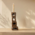 Candle Holder 58 - lifestyle scene, handmade in Abu Dhabi