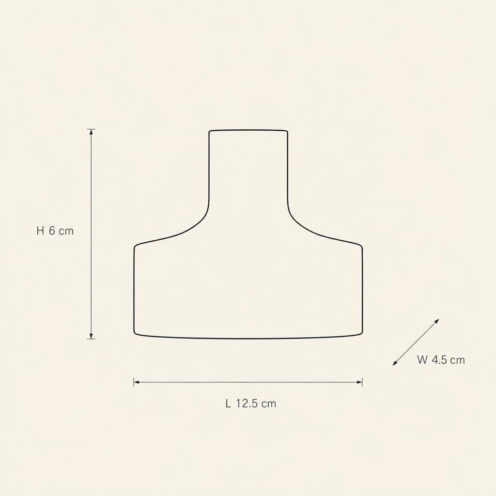 Candle Holder 59 - technical illustration with dimensions