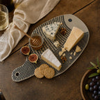 Cheese Board Large - lifestyle scene, handmade in Abu Dhabi
