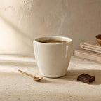 Espresso Cup - lifestyle scene, handmade in Abu Dhabi