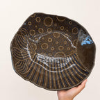 Fish XL Bowl - studio photograph, handmade in Abu Dhabi