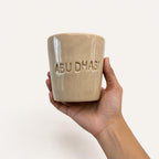 Abu Dhabi Mug - studio photograph, handmade in Abu Dhabi