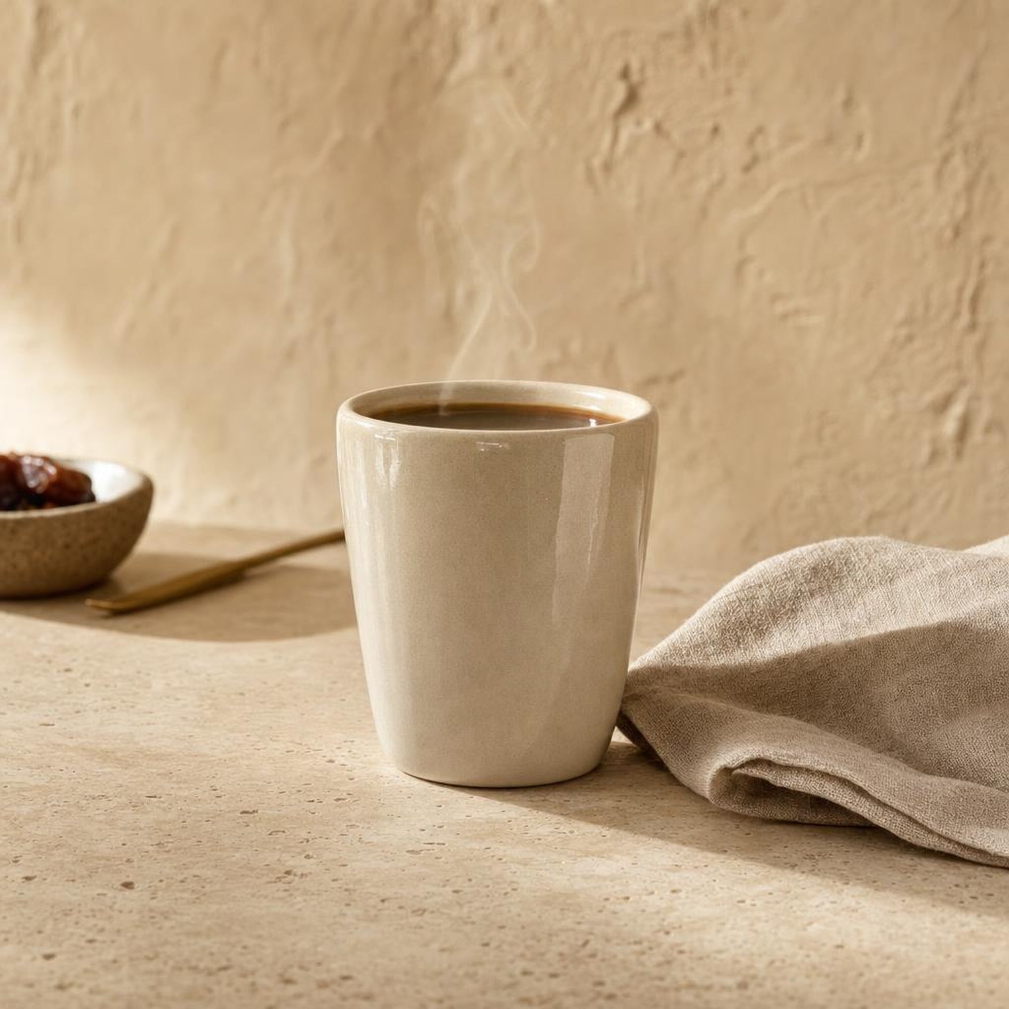 Classic Mug - lifestyle scene, handmade in Abu Dhabi