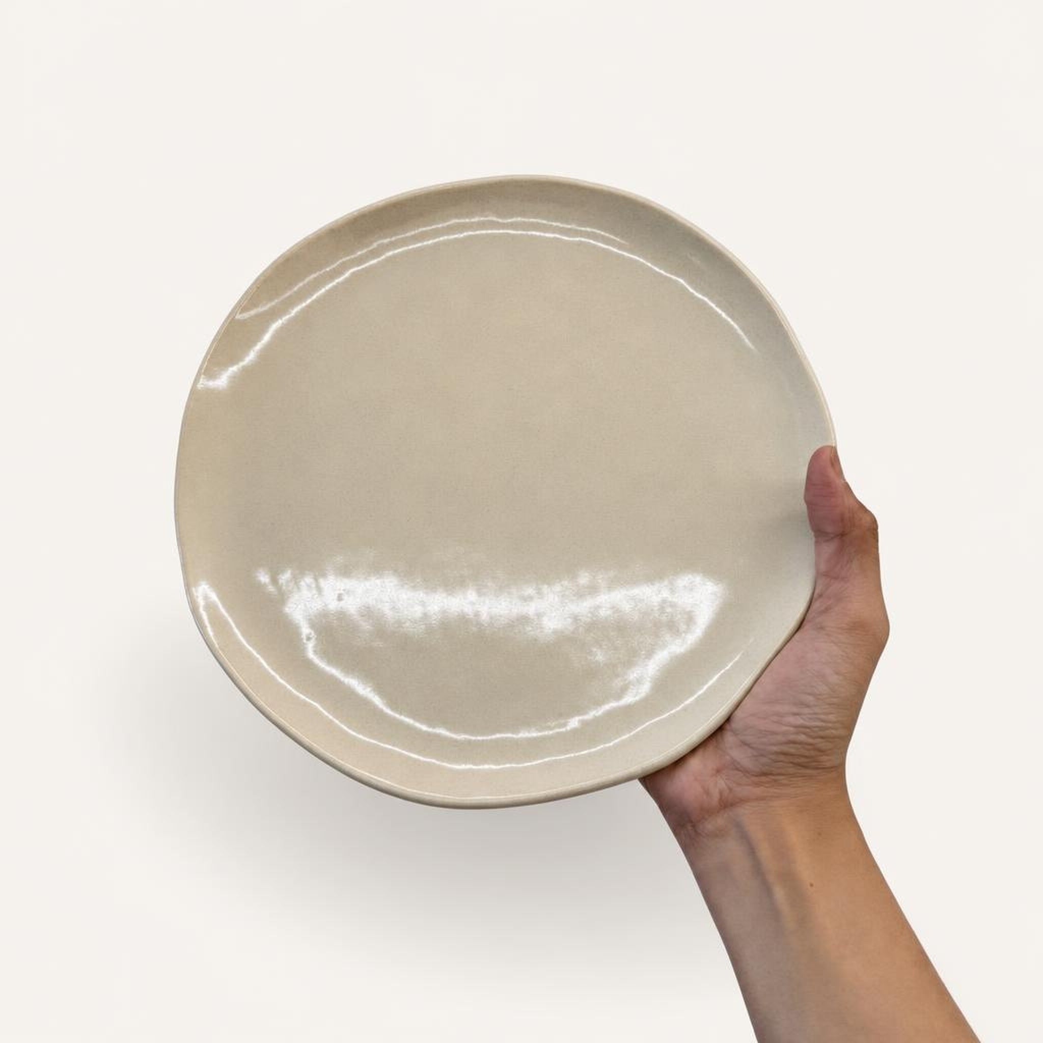 Dessert Plate - studio photograph, handmade in Abu Dhabi