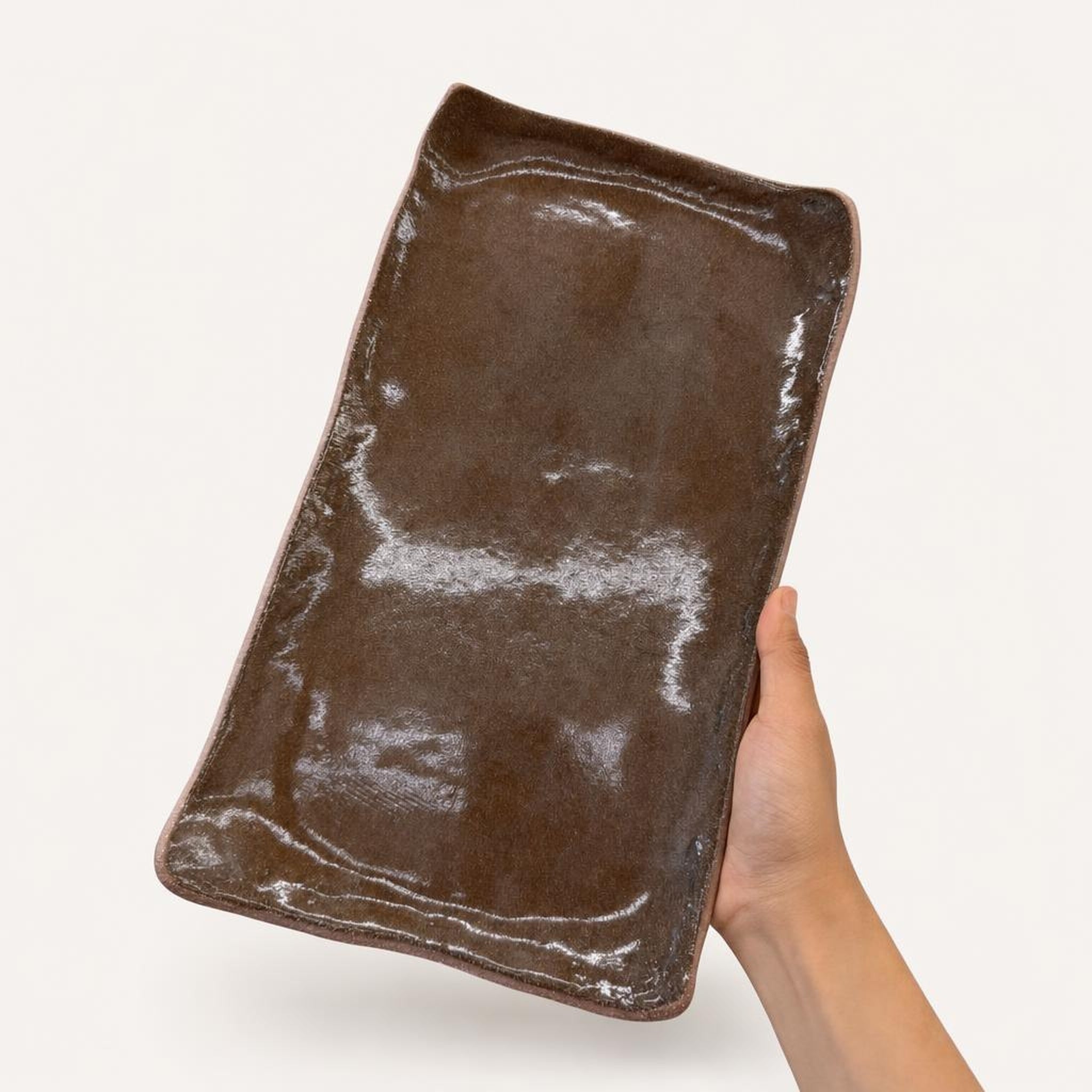 Rectangular Platter Large - studio photograph, handmade in Abu Dhabi