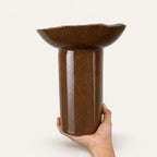 Stand Bowl 28 - studio photograph, handmade in Abu Dhabi