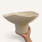 Stand Bowl 41 - studio photograph, handmade in Abu Dhabi