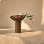 Stand Bowl 47 - lifestyle scene, handmade in Abu Dhabi