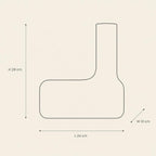 Vase 19 - technical illustration with dimensions