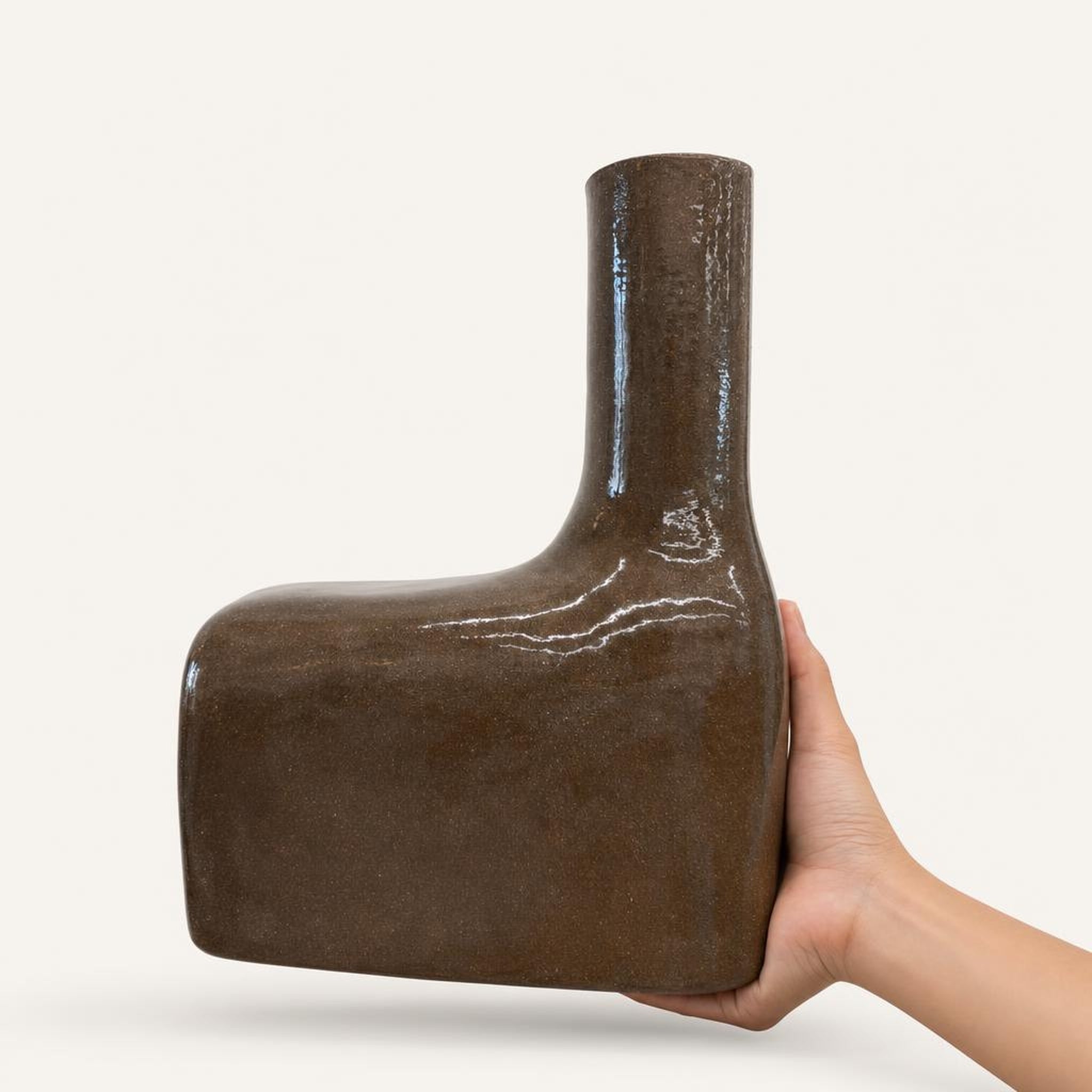Vase 20 - studio photograph, handmade in Abu Dhabi
