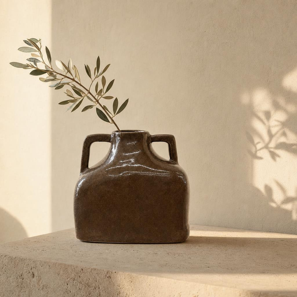 Vase 22 - lifestyle scene, handmade in Abu Dhabi