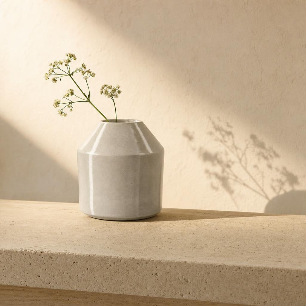 Vase 33 - lifestyle scene, handmade in Abu Dhabi
