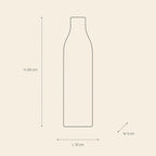Vase 34 - technical illustration with dimensions