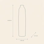 Vase 36 - technical illustration with dimensions
