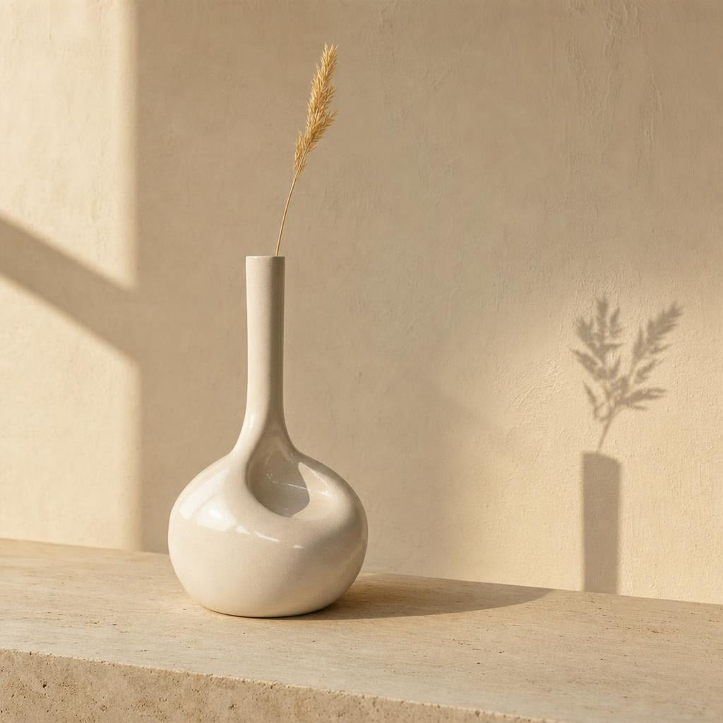 Vase 37 - lifestyle scene, handmade in Abu Dhabi