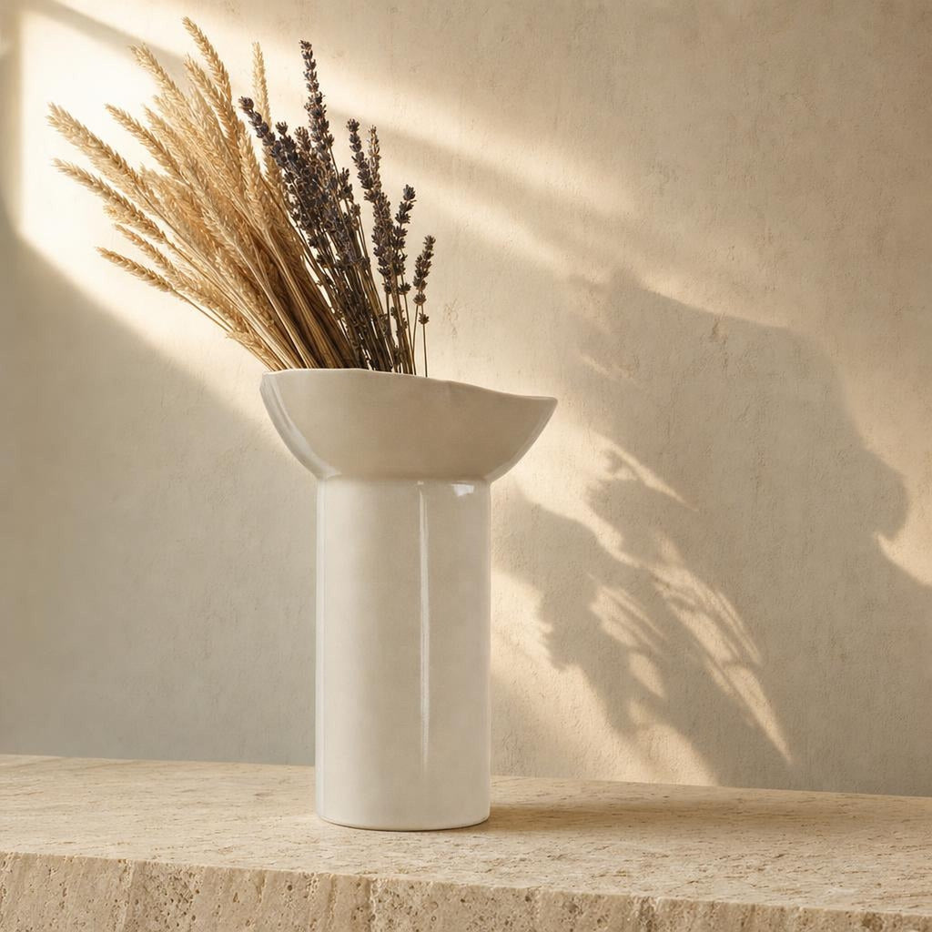 Vase 40 - lifestyle scene, handmade in Abu Dhabi