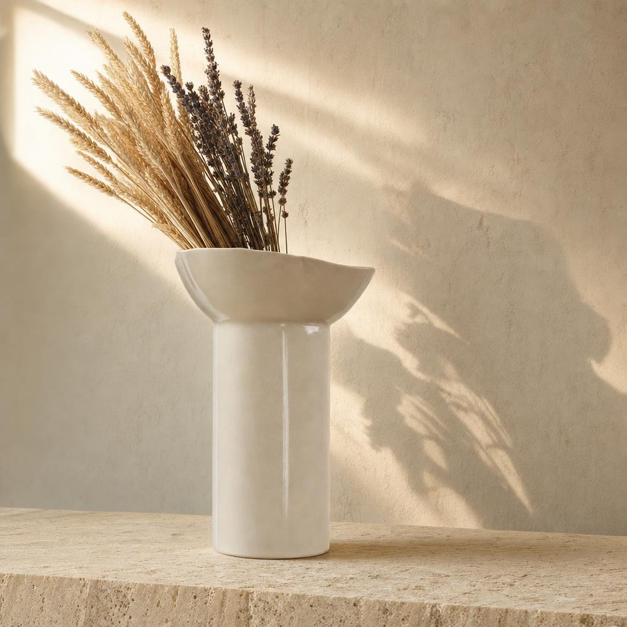 Vase 40 - lifestyle scene, handmade in Abu Dhabi
