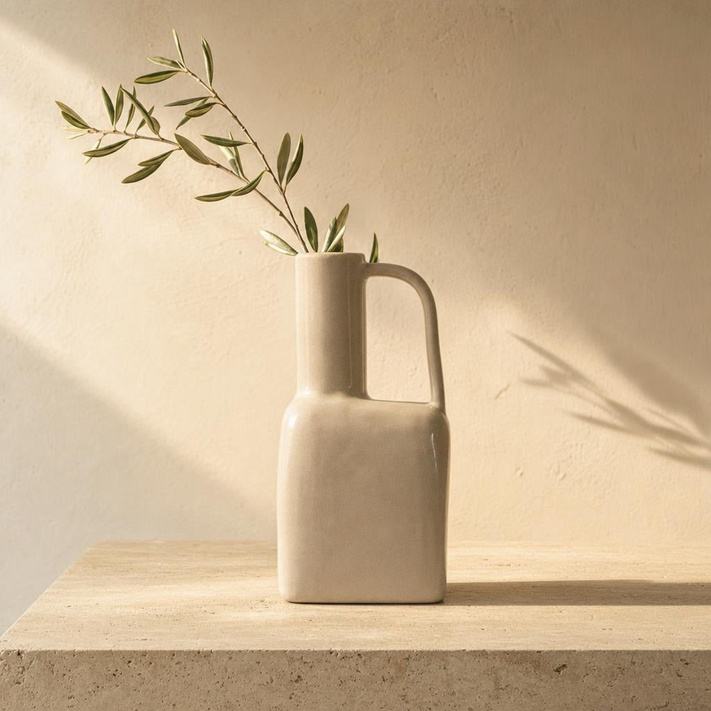 Vase 42 - lifestyle scene, handmade in Abu Dhabi