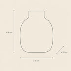 Vase 44 - technical illustration with dimensions