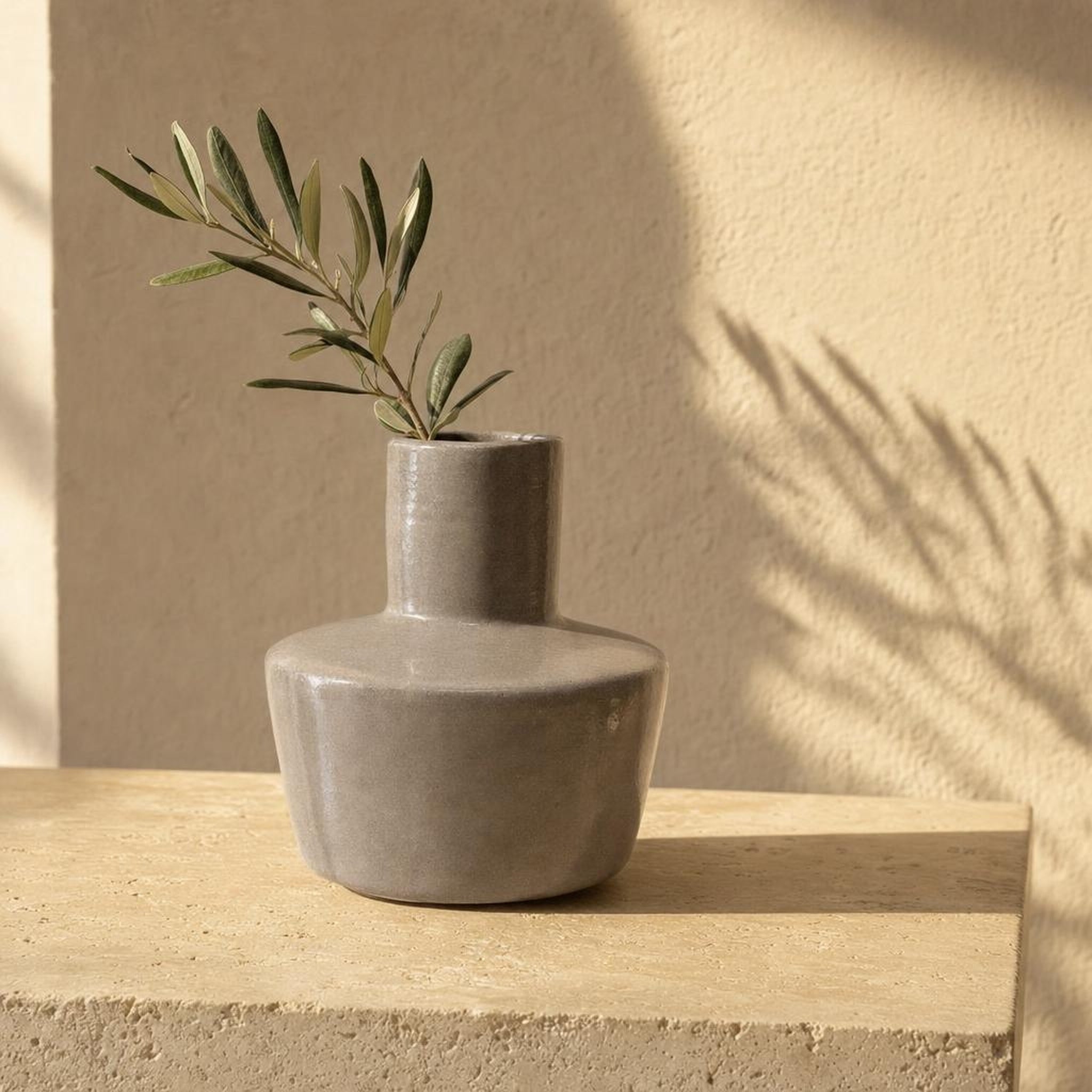 Vase 44 - lifestyle scene, handmade in Abu Dhabi